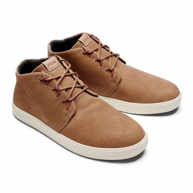 Zapatos Olukai Nānā Hele - Botas Hombre Cafes 20439-065